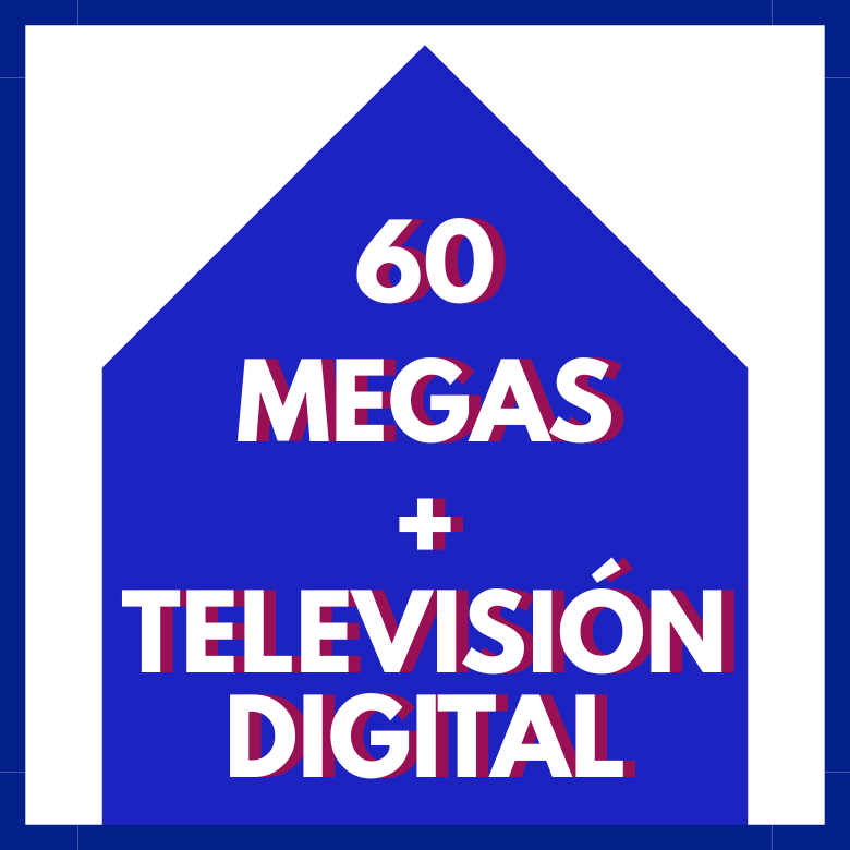 Plan Oro 60 Megas + TV